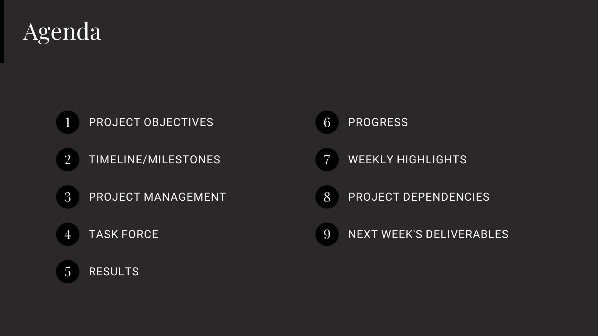 Weekly Report Presentation Template Beautiful Ai